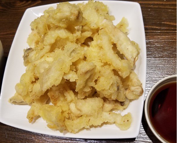 Order Mushroom Tempura food online from Naked Fish Japanese Restaurant store, Chino Hills on bringmethat.com