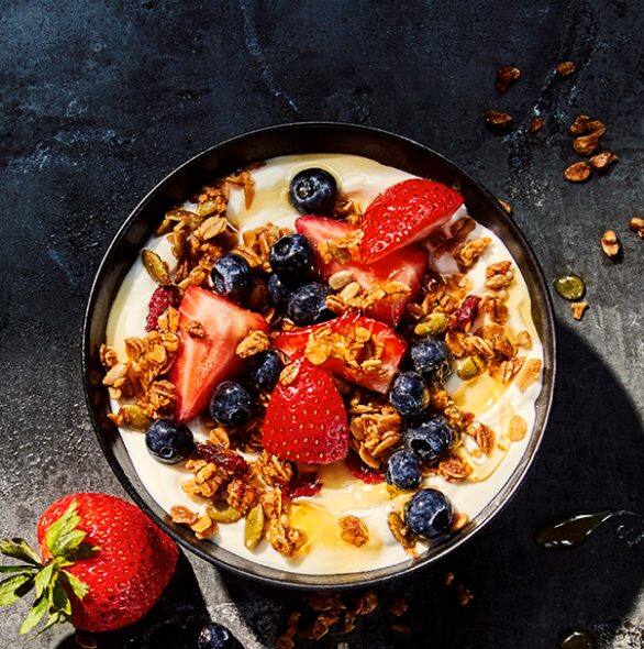 Order Greek Yogurt With Mixed Berries Parfait food online from Panera Bread store, Alliance on bringmethat.com