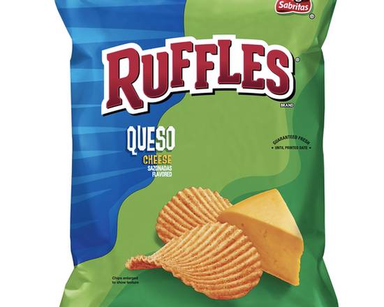 Order Ruffles Queso (25/8) food online from Loma Mini Market store, Long Beach on bringmethat.com