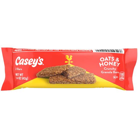 Order Casey's Oat and Honey Crunchy Bar 1.4oz food online from Casey's General Store store, Godfrey on bringmethat.com