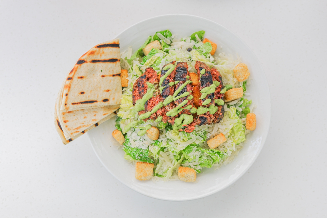 Order Caesar Salad. food online from Olive Pit Grill store, Brea on bringmethat.com
