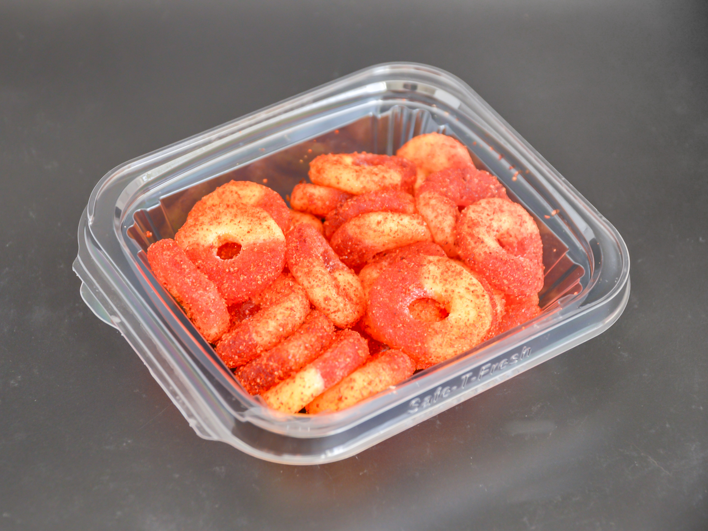 Order Chamoy Delicious Peach Rings food online from Sweets 4 Treats store, Bakersfield on bringmethat.com
