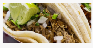 Order Carnitas Street Taco food online from Killer's Tacos store, Denton on bringmethat.com