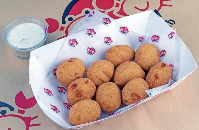Order Hush Puppies (10 pcs) food online from Mr. & Mrs. Crab Melbourne store, Melbourne on bringmethat.com