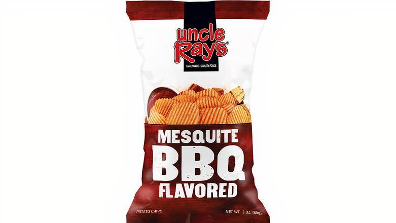 Order Uncle Ray's Mesquite BBQ Flavored Potato Chips - 3 oz food online from Mac On 4th store, Alton on bringmethat.com