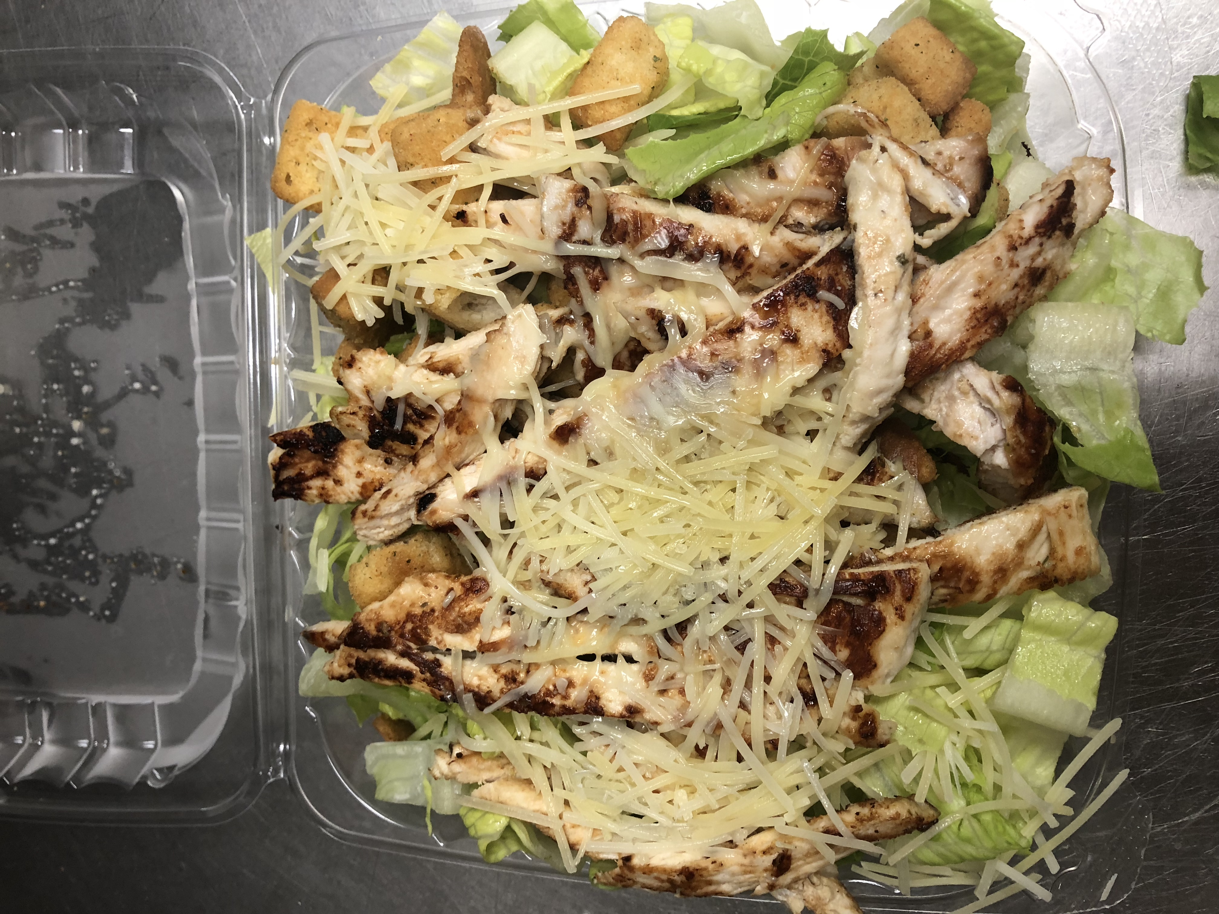 Order Caesar Salad with Chicken food online from Noho Pizza store, Albany on bringmethat.com
