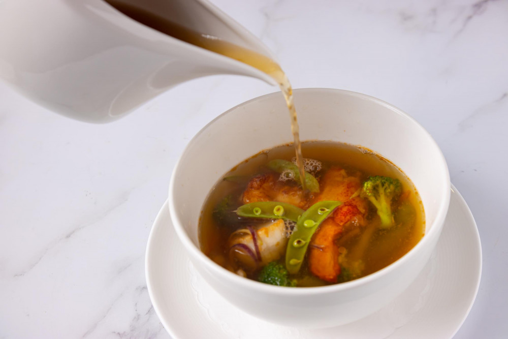 Order Tom Yam Soup food online from Mito Hibachi store, Yonkers on bringmethat.com