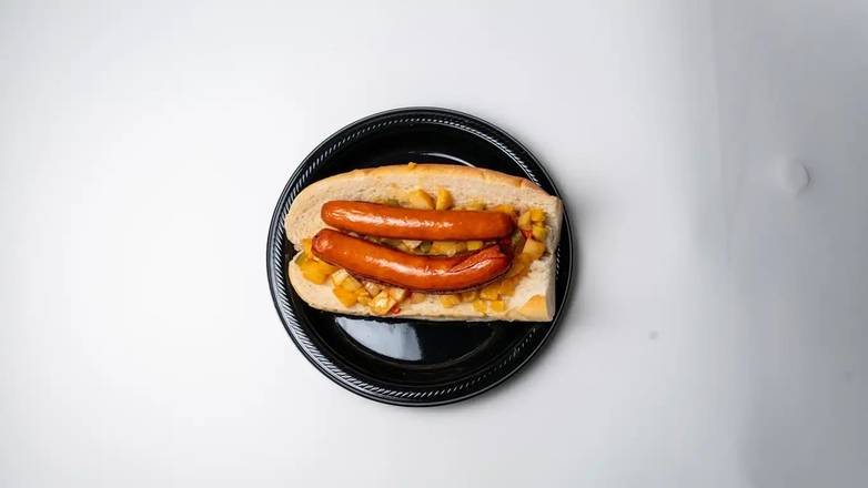 Order Double Italian Hot Dog food online from Lakeside Delicatessen-Verona store, Verona on bringmethat.com