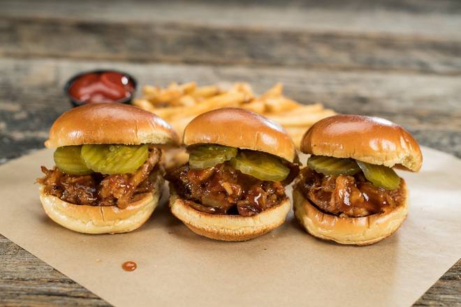 Order Individual BBQ Pork Slider food online from Native Grill & Wings store, Phoenix on bringmethat.com