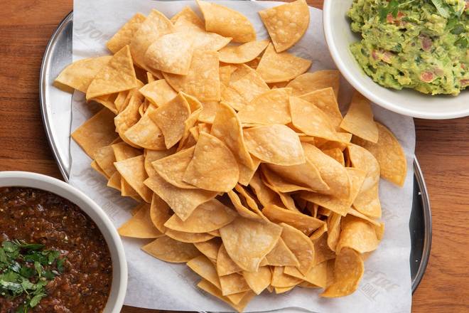 Order Chips Salsa and Guacamole food online from Stonefire Grill store, Valencia on bringmethat.com