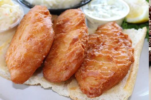Order Beer Battered Cod food online from The Patio store, Lombard on bringmethat.com