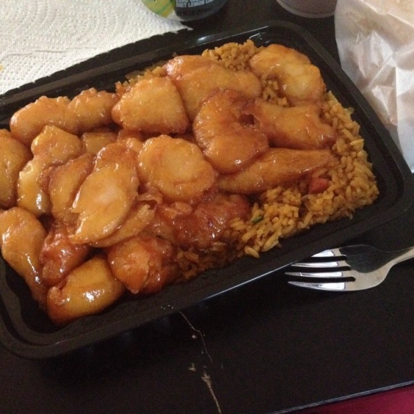 Order S22. Honey Chicken food online from Lucky Chinese Restaurant store, Midlothian on bringmethat.com