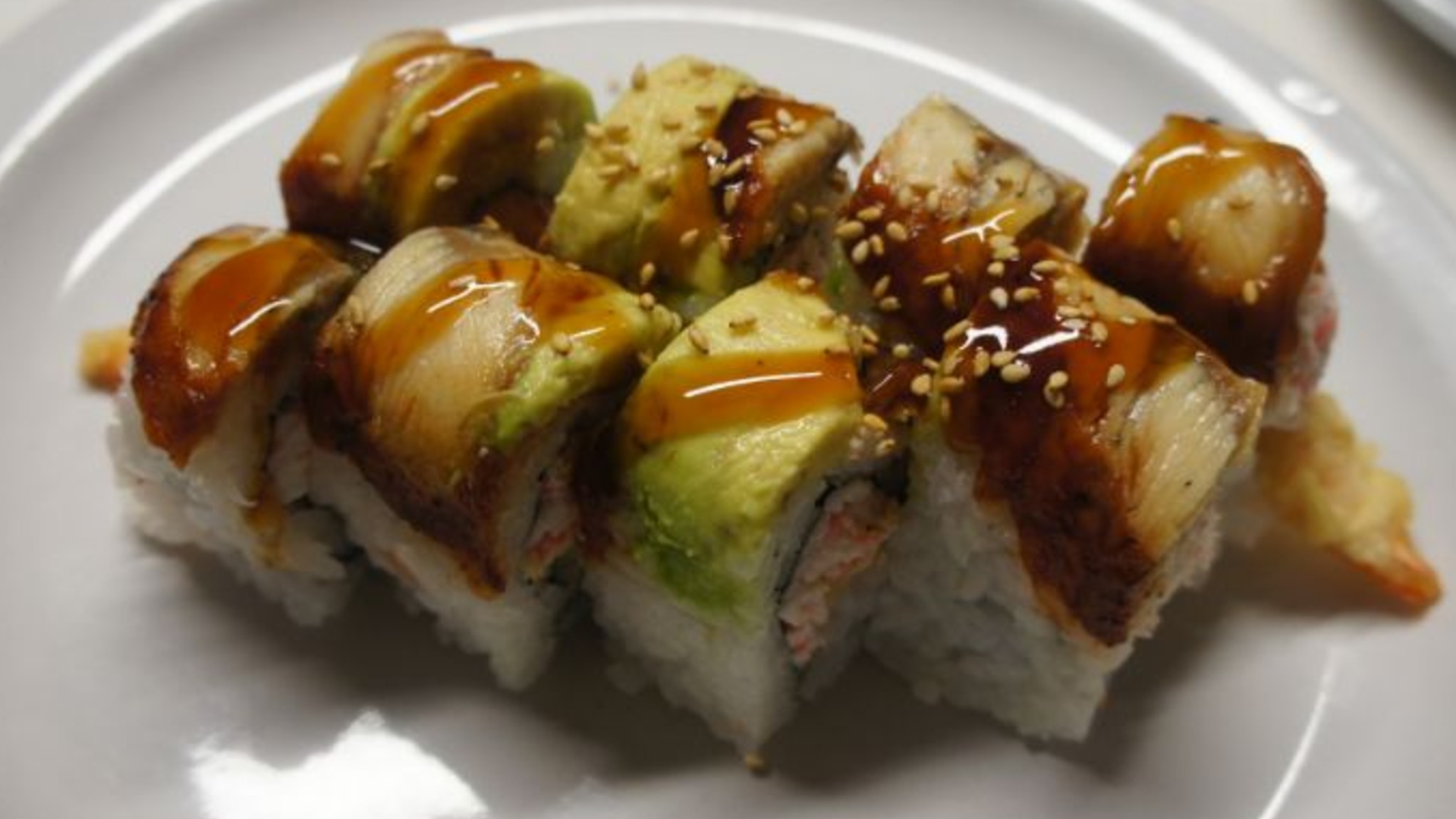 Order Dragon Roll food online from 503 Sushibar store, Salem on bringmethat.com