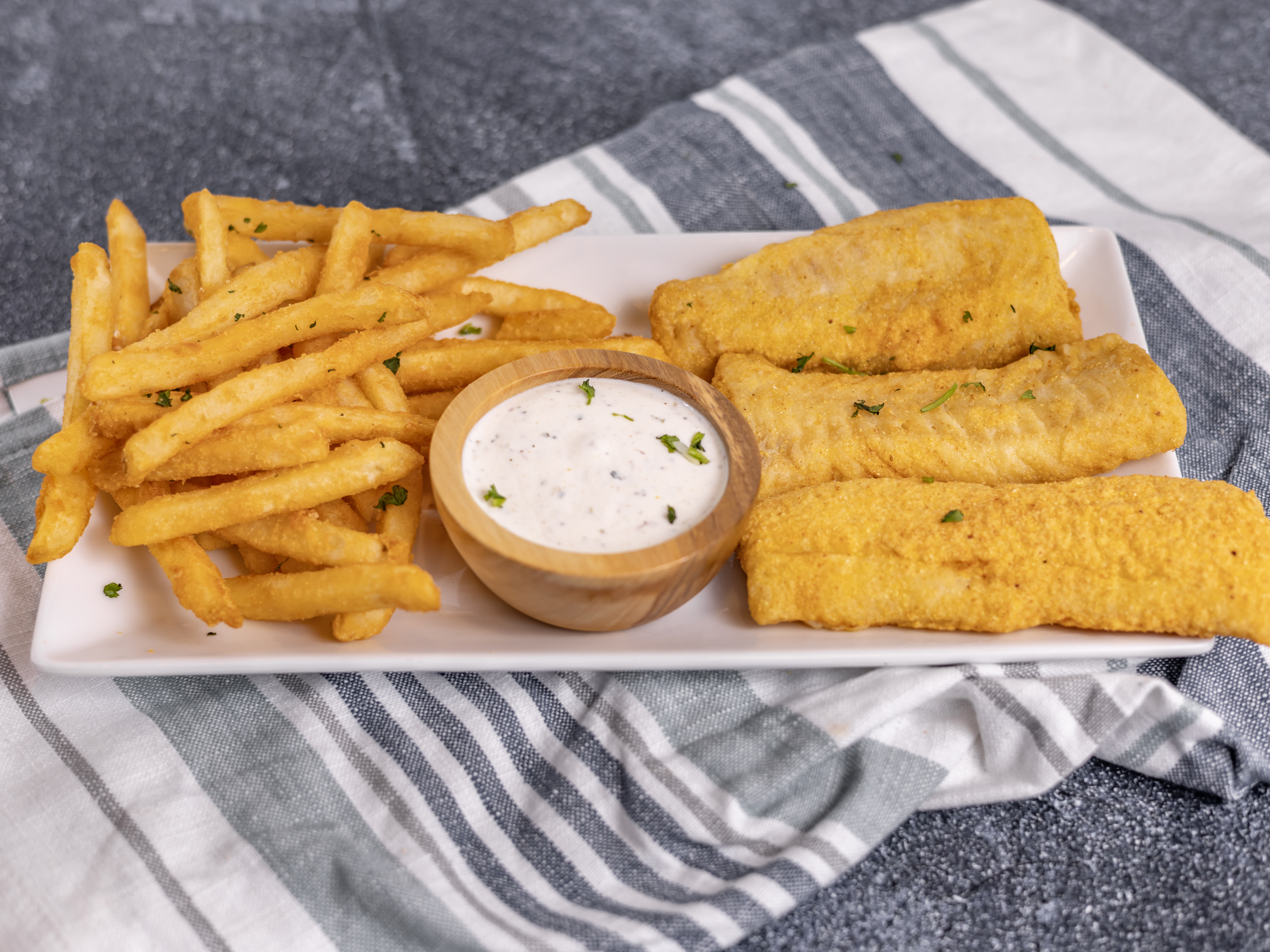 Order Catfish Fillet food online from Hooks Fish and Chips store, Minneapolis on bringmethat.com