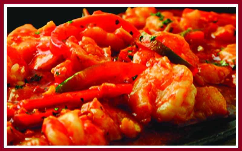 Order Shrimp Gambas food online from Bamboo Bistro store, Los Angeles on bringmethat.com