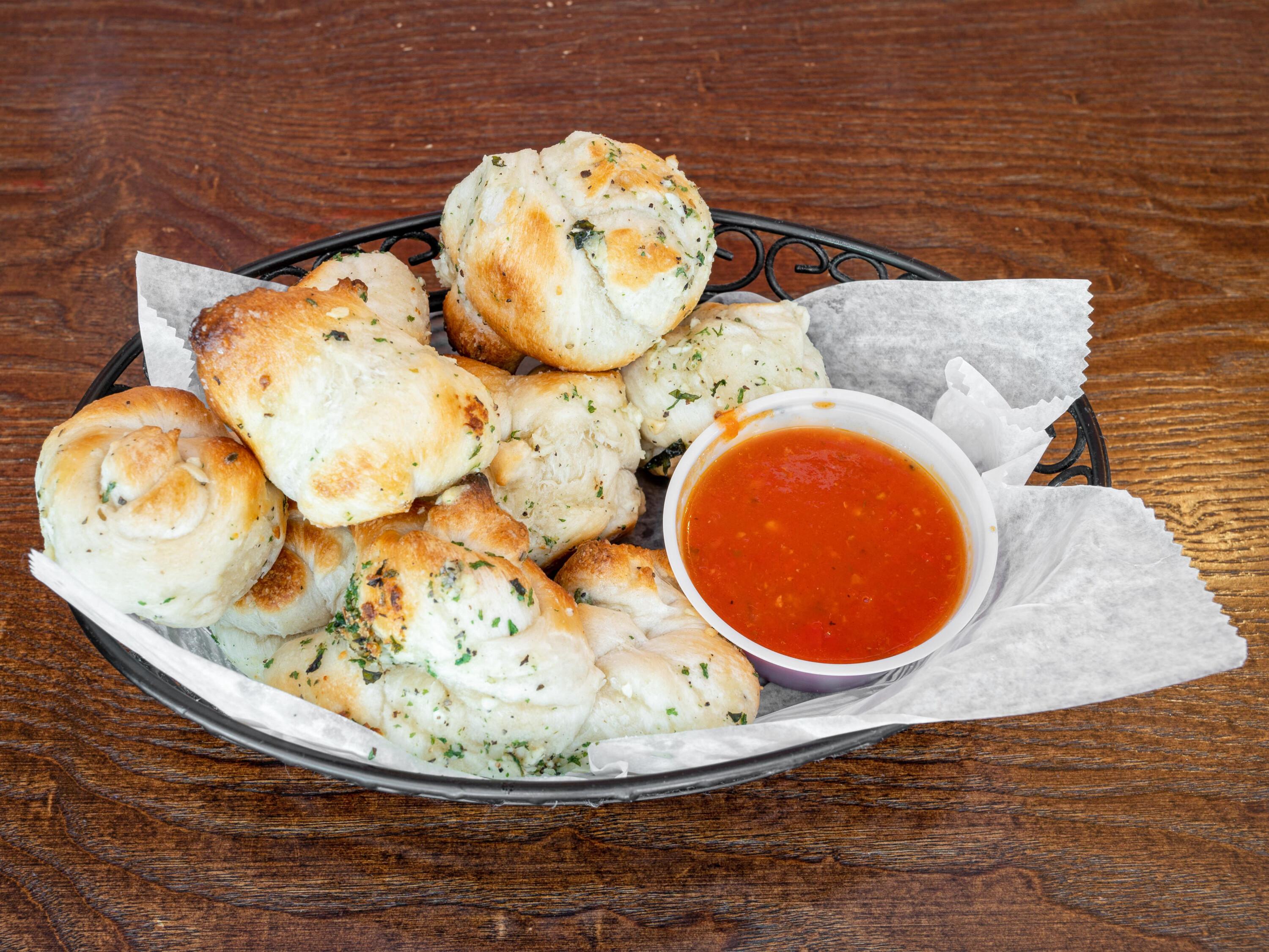 Order Garlic Knots food online from Primo Pizza store, Wayne on bringmethat.com