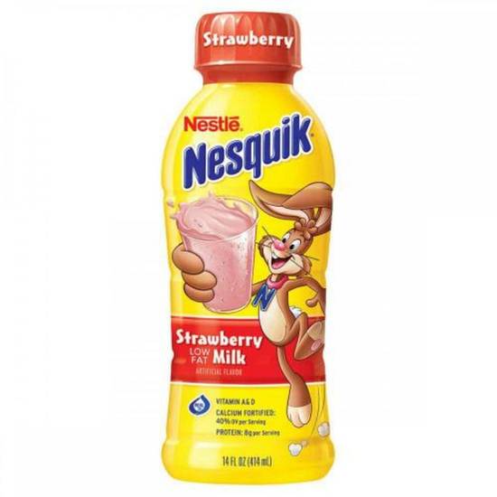 Order Nestle Nesquik - Strawberry Milk food online from IV Deli Mart store, Goleta on bringmethat.com