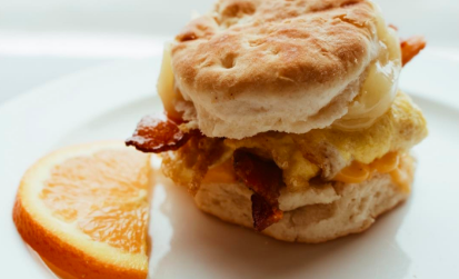 Order Egg and Cheese Biscuit  food online from Brewhemia store, Cedar Rapids on bringmethat.com