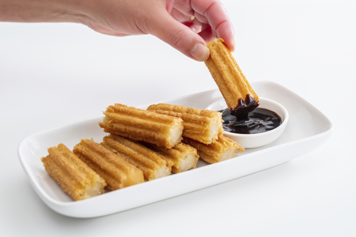 Order Fresh Original Churros food online from Sharky Woodfired Mexican Grill store, Beverley Hills on bringmethat.com