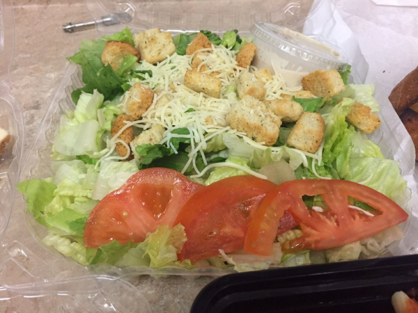 Order Caesar Salad food online from Fratelli's Pizza store, North Hills on bringmethat.com