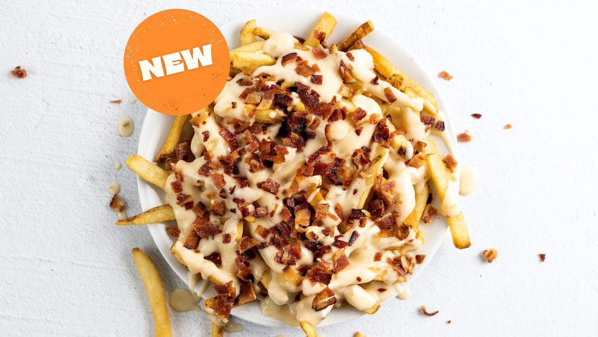 Order Cheesy Bacon Fries food online from Thrilled Cheese store, Phoenix on bringmethat.com