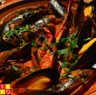 Order "Tiger" Mussels food online from Vivo Tapas Kitchen Lounge store, Newark on bringmethat.com