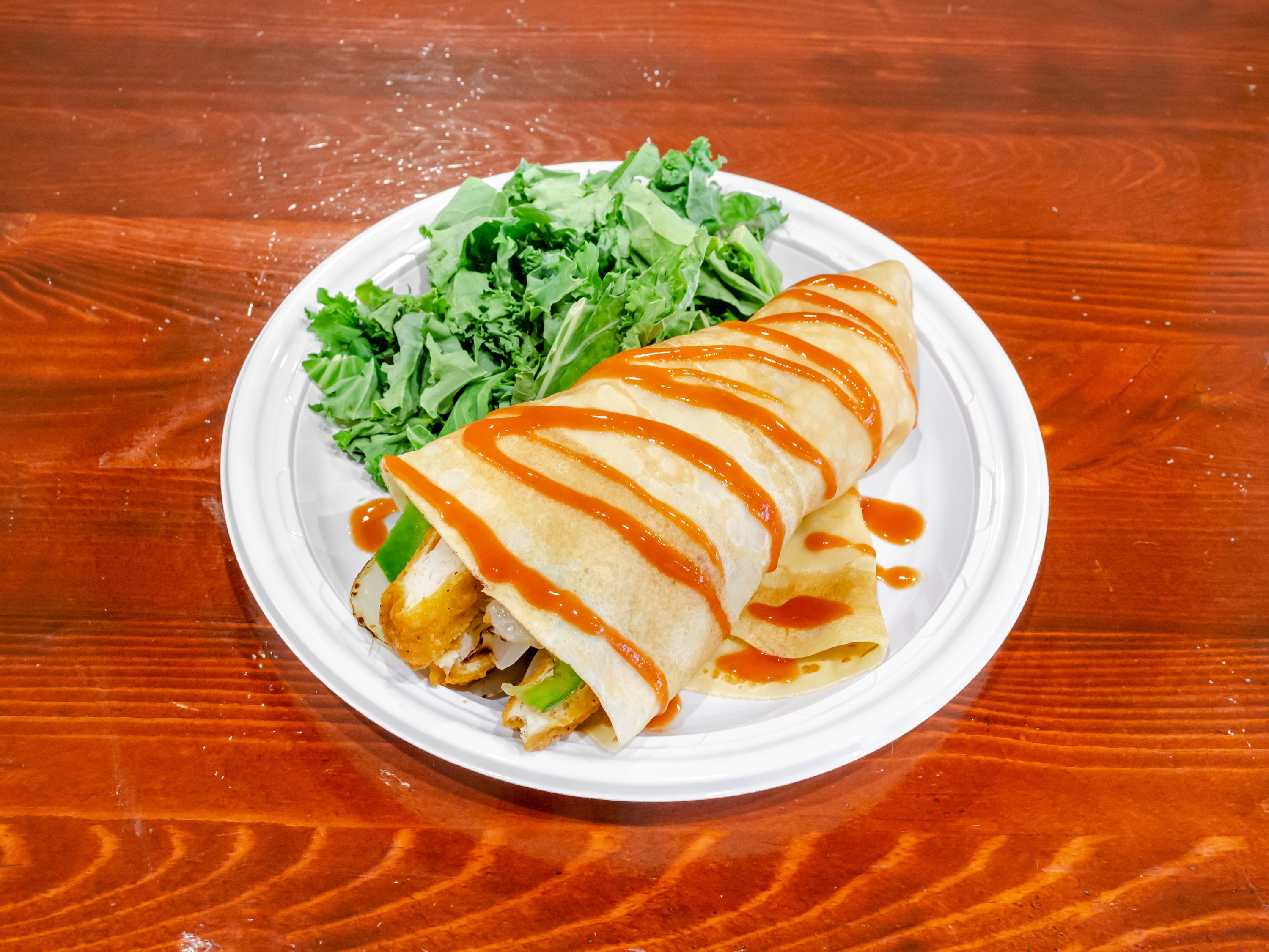 Order Chicken Fajita  food online from House Of Crepes store, Rutherford on bringmethat.com