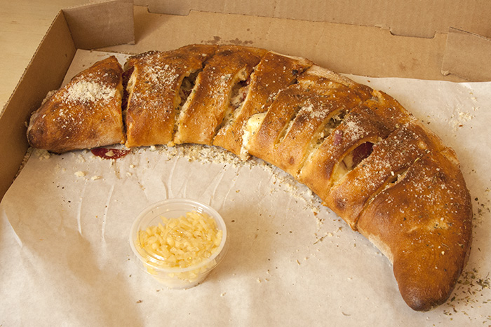 Order Chico's Special Calzone food online from Venice Pasta Bar store, San Francisco on bringmethat.com
