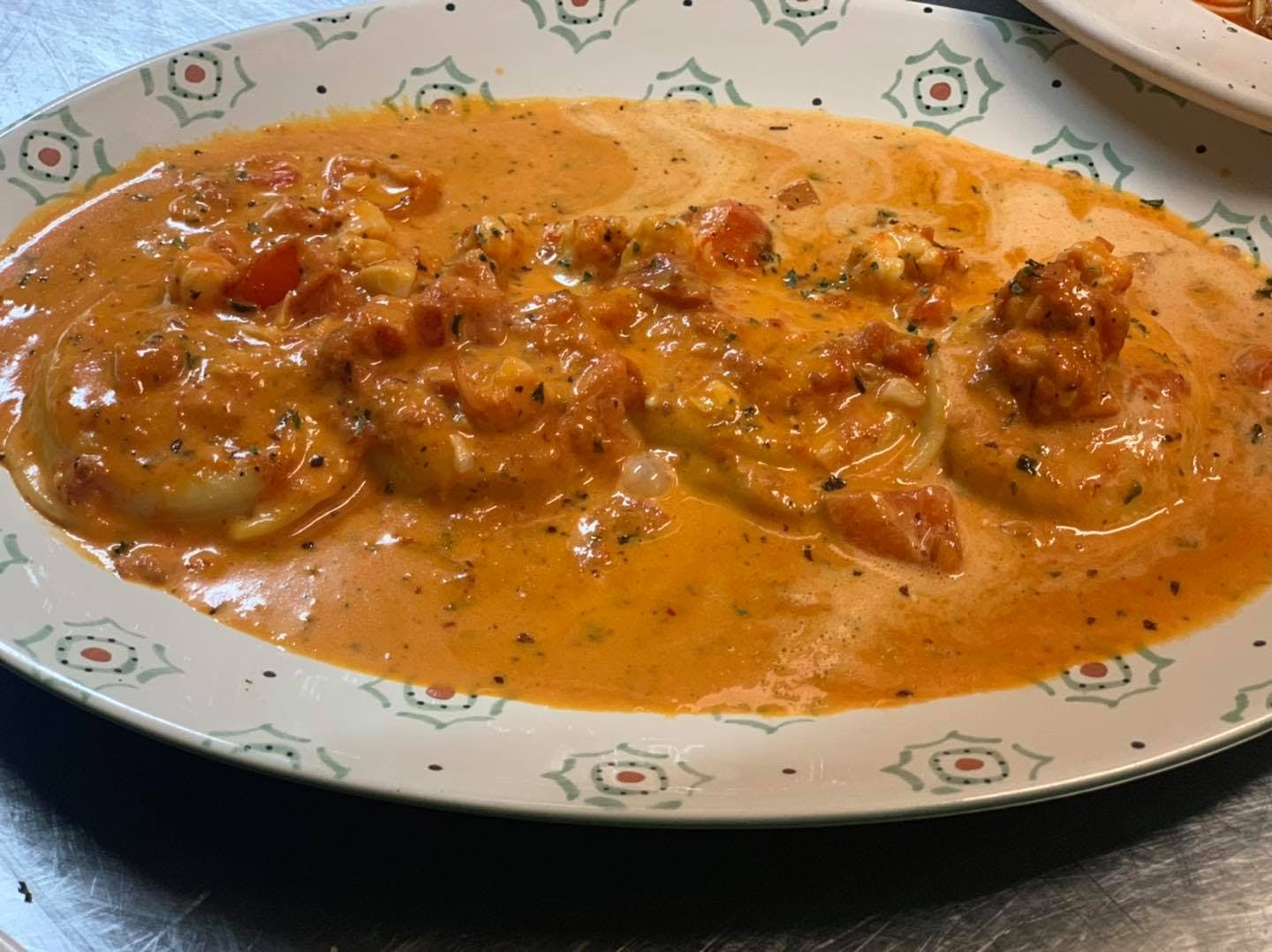Order Lobster Ravioli - Entree food online from Luigis Italian Restorante store, Gainesville on bringmethat.com