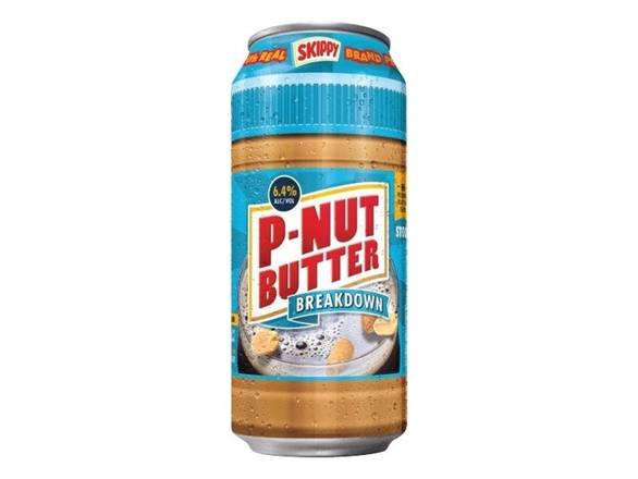 Order Central Coast Brewing P-Nut Butter Breakdown Stout - 4x 16oz Cans food online from Shell Beach Liquor & Deli store, Pismo Beach on bringmethat.com
