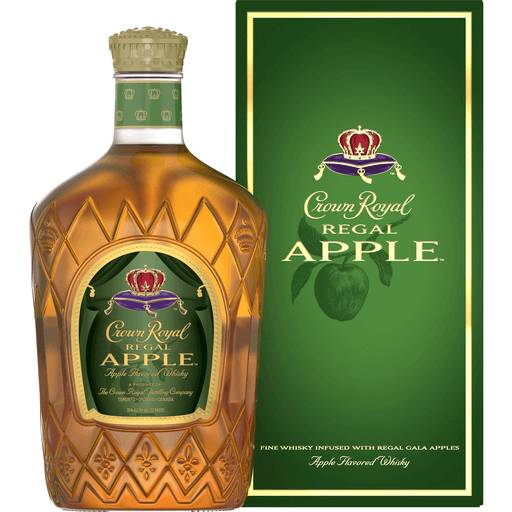 Order Crown Royal Regal Apple Canadian Whisky (1.75 LTR) 111135 food online from BevMo! store, Citrus Heights on bringmethat.com