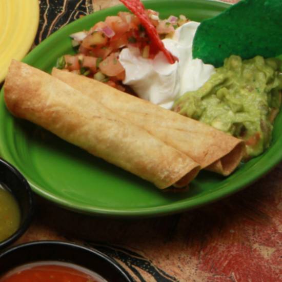 Order #11 Two Taquitos food online from The Original Red Onion store, Palos Verdes Peninsula on bringmethat.com