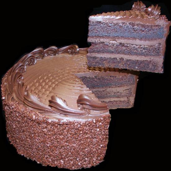 Order Slice-Chocolate Truffle Cake food online from Filomena store, Washington on bringmethat.com