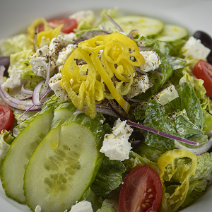 Order Zorba Greek Salad food online from The Mirage Restaurant store, Schiller Park on bringmethat.com