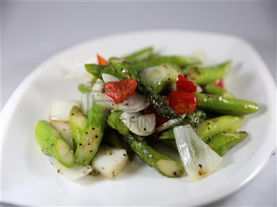 Order Black Pepper Asparagus food online from Minghin Cuisine - Streeterville store, Chicago on bringmethat.com