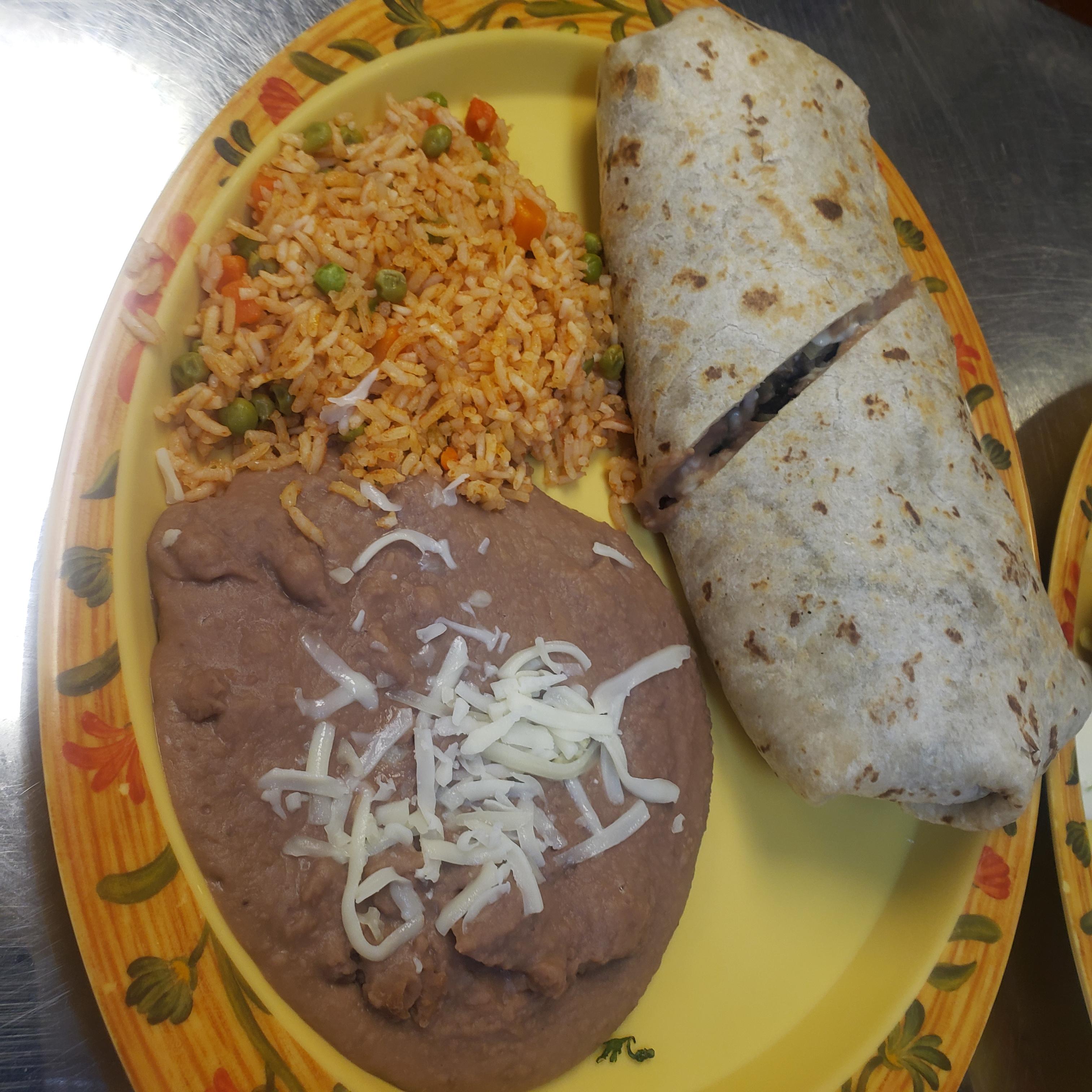 Order burrito pastor platter food online from Tony Tacos Downtown store, Bloomington on bringmethat.com