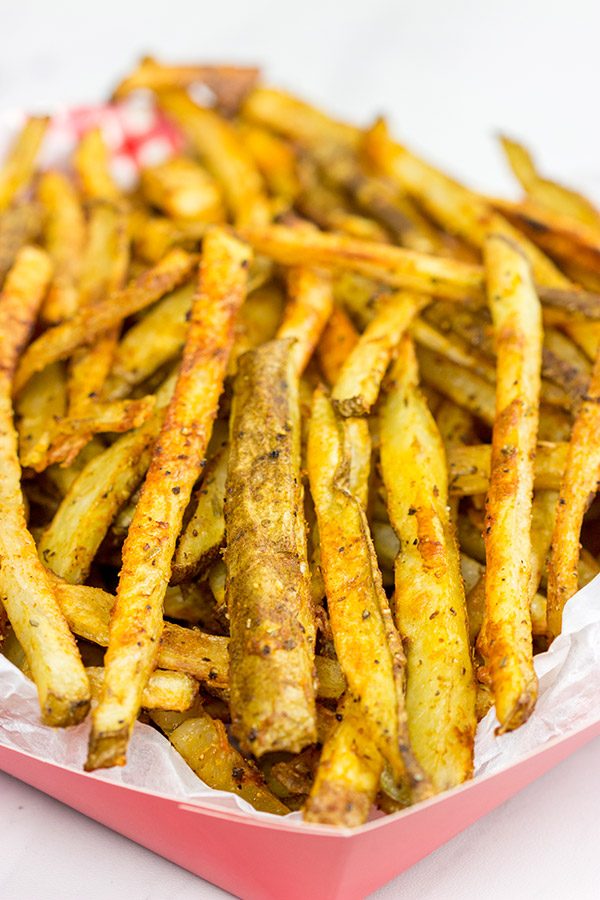 Order S3. Seasoned Fries food online from Captain King Seafood City store, Memphis on bringmethat.com