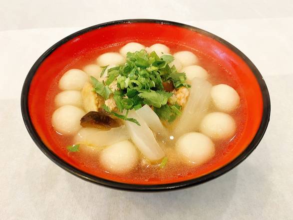 Order Glutinous Rice Ball in Soup 臺山鹹湯丸 food online from Peking kitchen store, Brooklyn on bringmethat.com