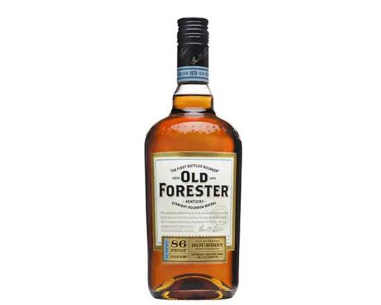 Order Old Forester 86 Proof Bourbon 1.75ML food online from Mill Basin Wine & Liquor store, Brooklyn on bringmethat.com