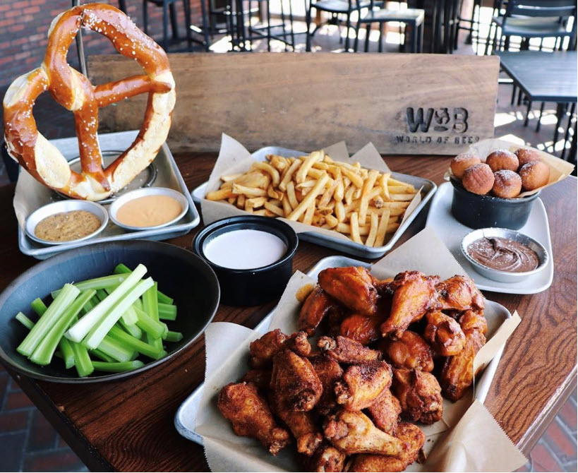 Order Wings Meal food online from World of Beer store, Middleton on bringmethat.com