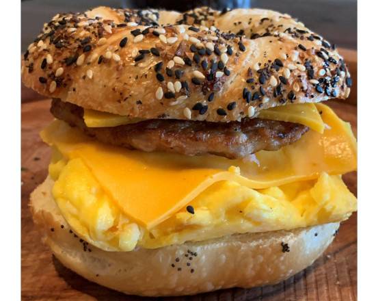 Order SAUSAGE / EGG  / CHESEE food online from Bagel Toasterie store, Commack on bringmethat.com