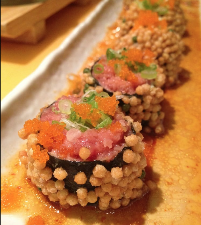 Order Crispy Spicy Tuna food online from Sushi House store, Los Angeles on bringmethat.com
