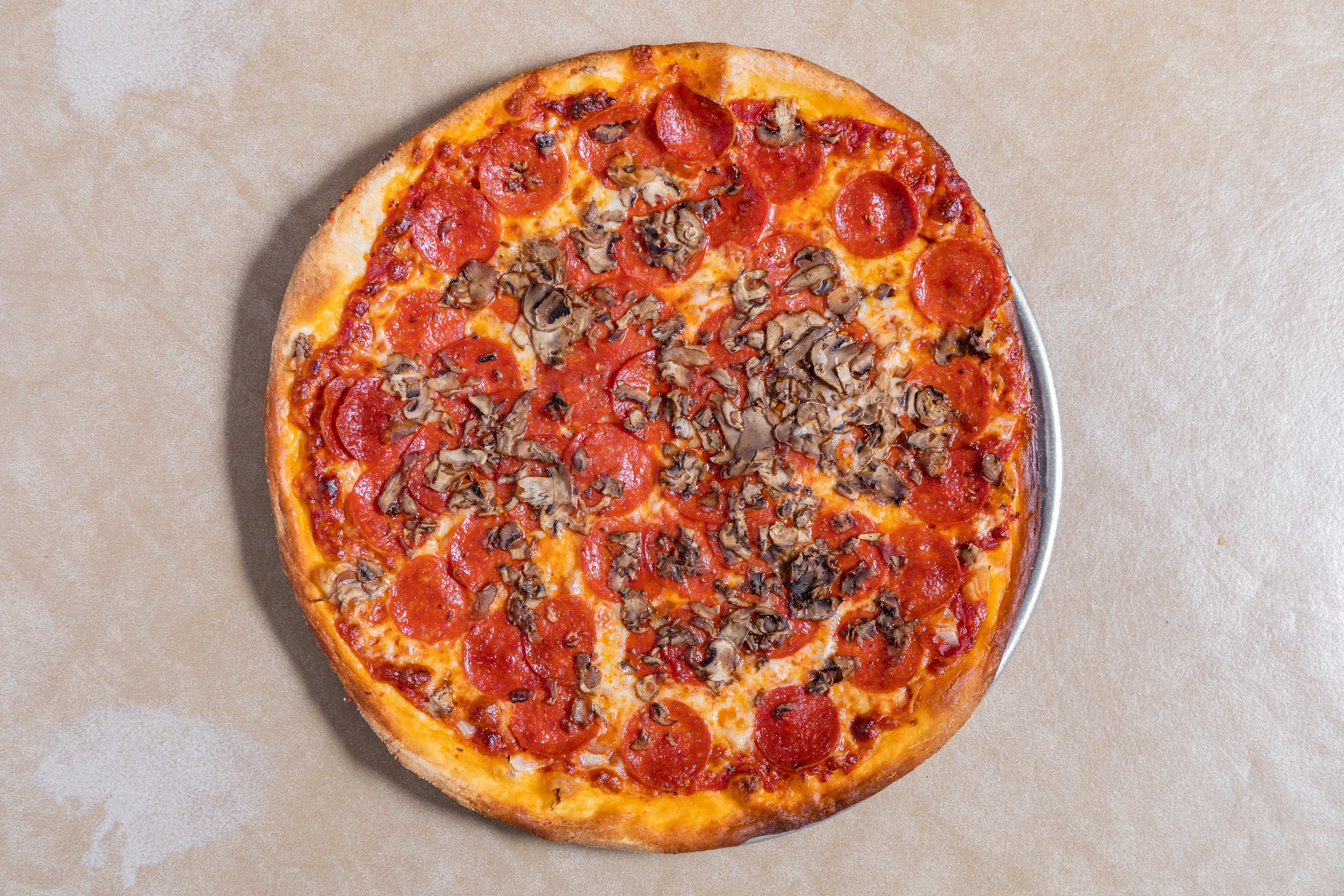 Order Pepperoni Special Pizza - 12'' food online from Michael's Italian Restaurant store, Waukesha on bringmethat.com