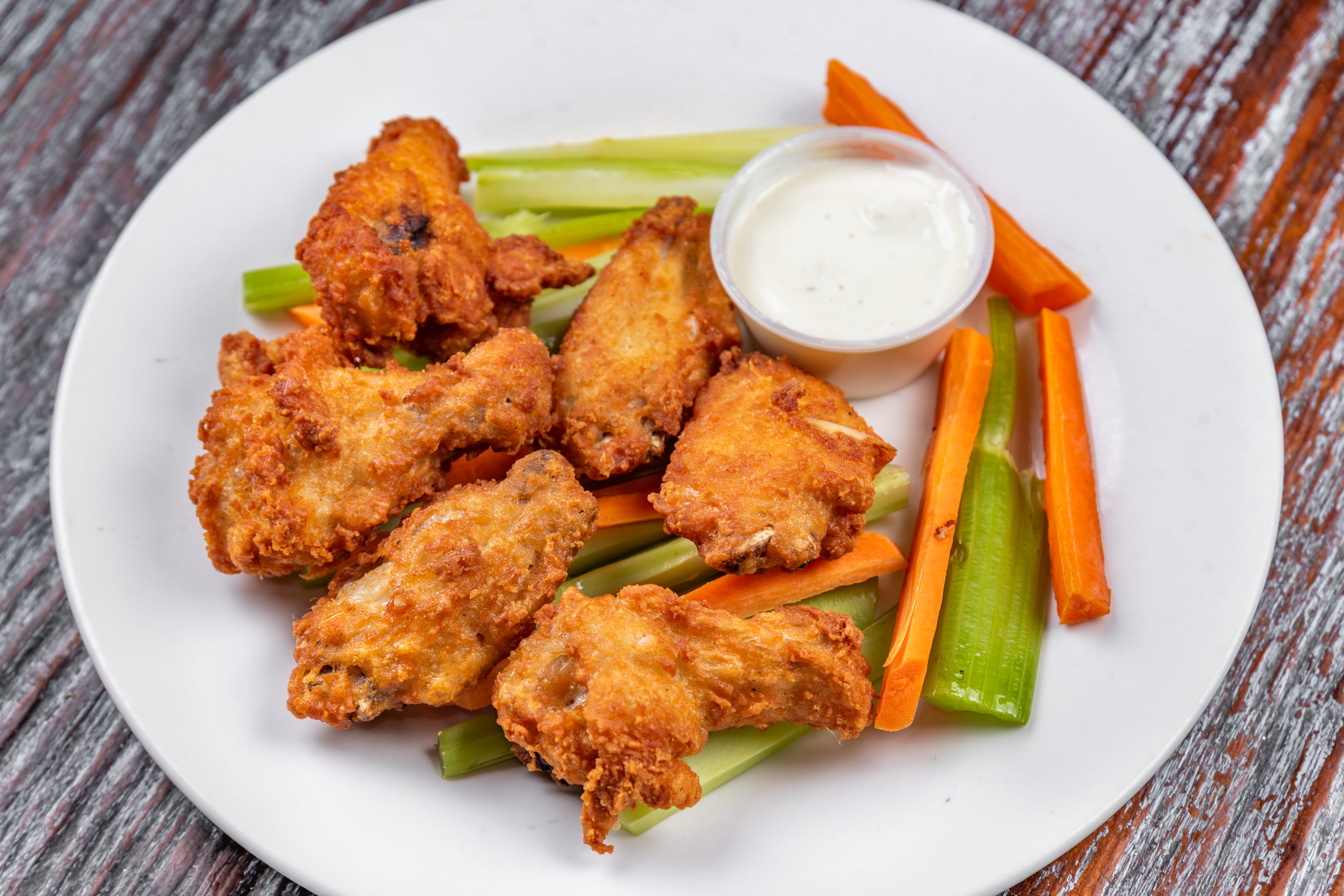 Order Wings - 6 Pieces food online from Pizza republic store, Hoboken on bringmethat.com