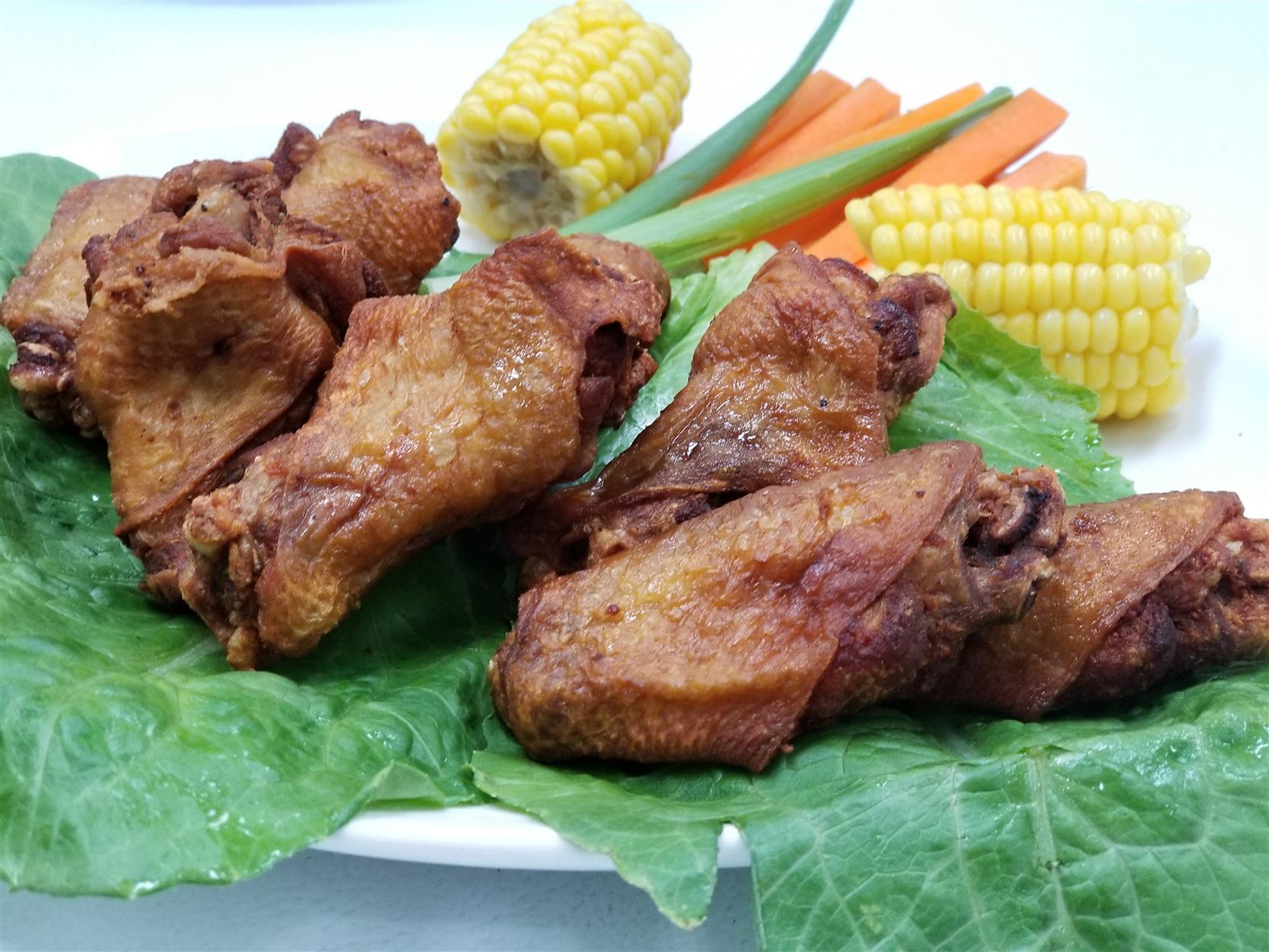Order 8 Piece Chicken Wings food online from The Corn House store, Marietta on bringmethat.com