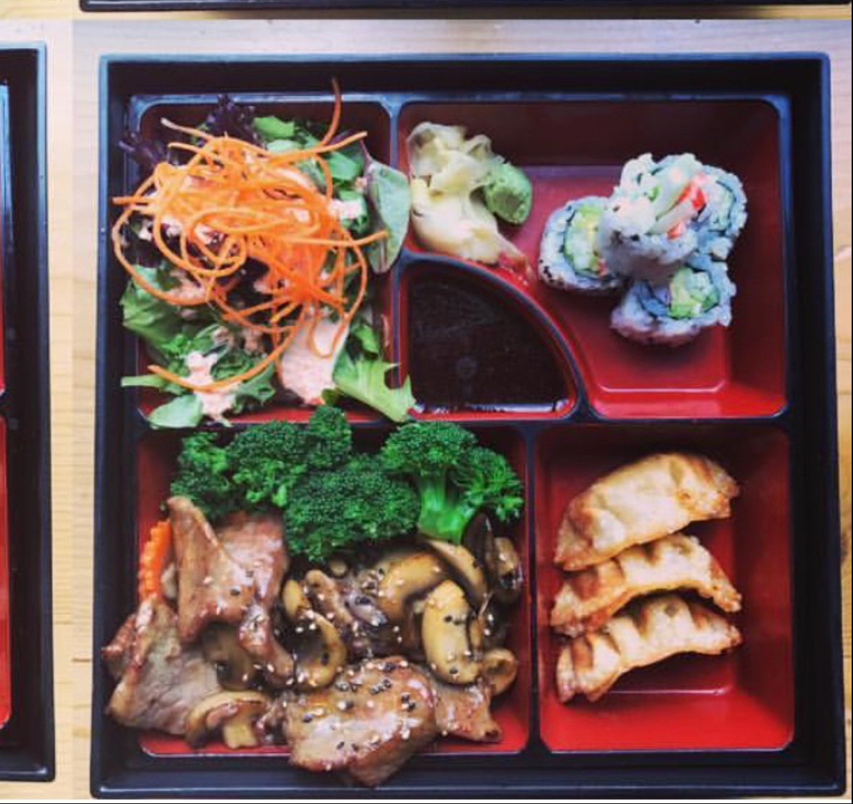 Order Beef Teriyaki Bento Box Lunch food online from Nori Sushi - Edgewater store, Chicago on bringmethat.com