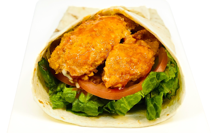 Order Buffalo Wrap food online from La Rosa Chicken & Grill store, Princeton on bringmethat.com