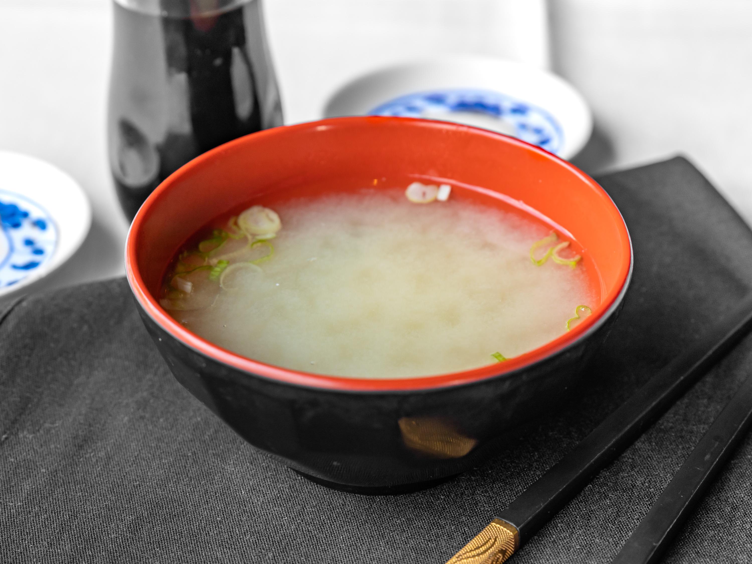 Order Miso Soup food online from Wafu Asian Bistro store, Fairfield on bringmethat.com