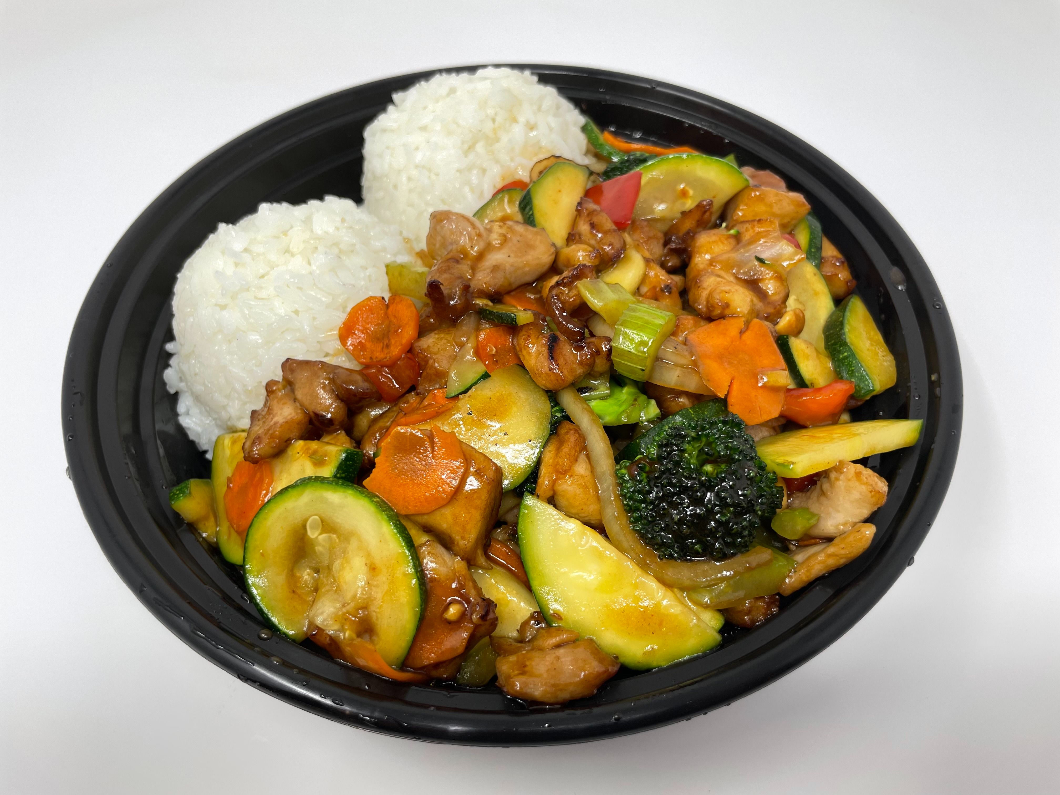 Order Kung-Pao Chicken food online from Kokiyo Teriyaki Express store, Beaverton on bringmethat.com