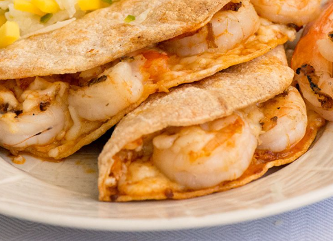 Order Quesadillas del Mar food online from Rio Chico Mexican Restaurant store, Mount Pleasant on bringmethat.com